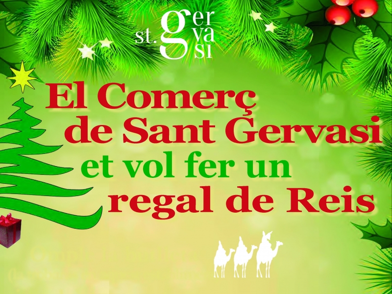 Entrega premios 'El Comercio de Sant Gervasi te quiere hacer un regalo de Reyes'